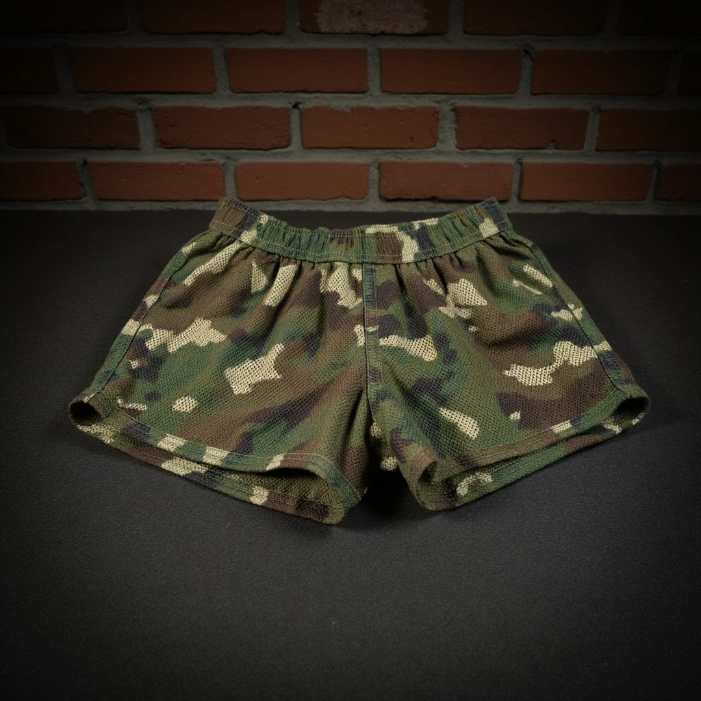 Mesh Camo Short